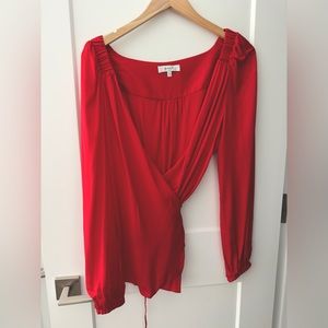 Milly Red Blouse